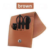 16pcs set Nail Clipper Cutter Trimmer Ear Pick Grooming Kit Manicure Set Pedicure Toe Nail Art Tools Set Kits with Bag - Fashionner